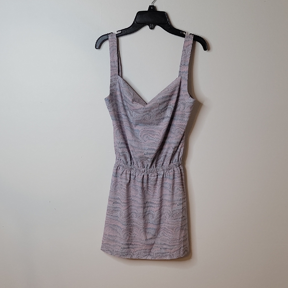 Travis Mathew Pink and Gray Mini Dress